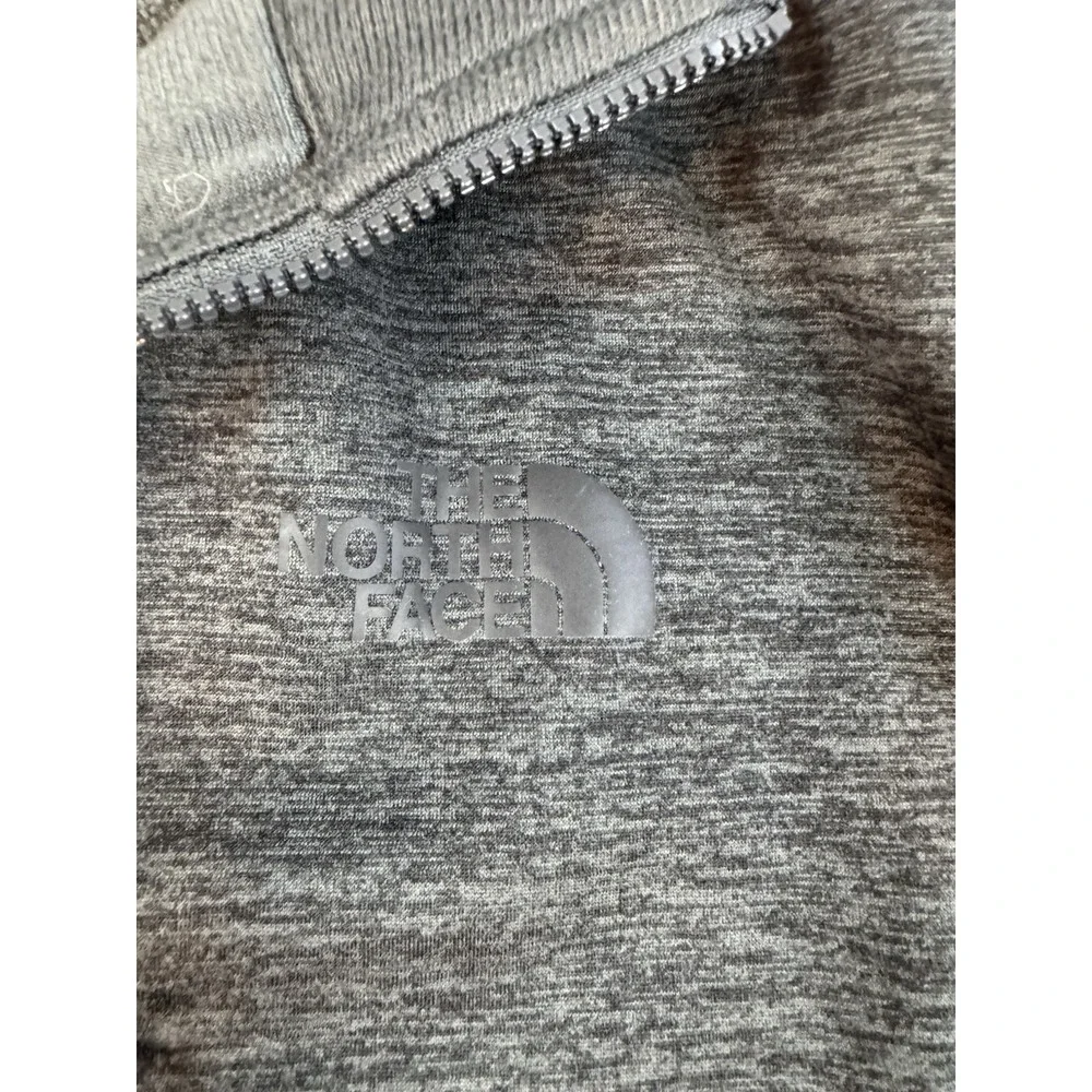 The North Face Pullover Gray 1/4 Zip Fleece Outdoors Hiking Jacket Men's‎ XL